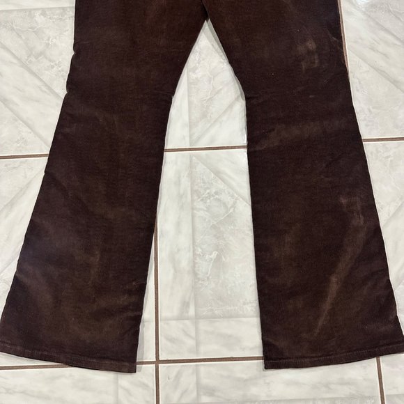NWT Levi's Brown Corduroy High-Rise Bootcut Womens Size 10 Short Hippie Y2K - Picture 9 of 9